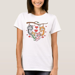 Katter älskar t shirt