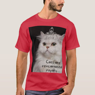 Katter är återupptagna royalty t shirt