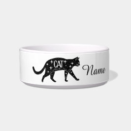 Katter är bäst.. Keramisk matskål för husdjur
