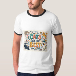 Katter Är Bäst T Shirt