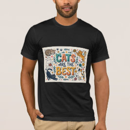 Katter Är Bäst T Shirt