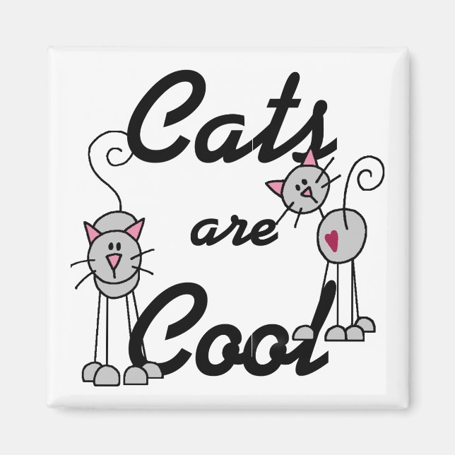 Katter Är Coola Magnet (Framsidan)