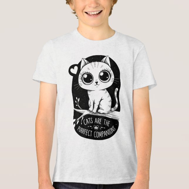 Katter är de riktiga hjälparna t shirt (Framsida)