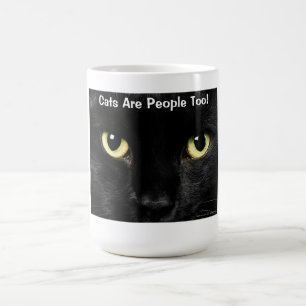 Katter är folk för kaffemugg