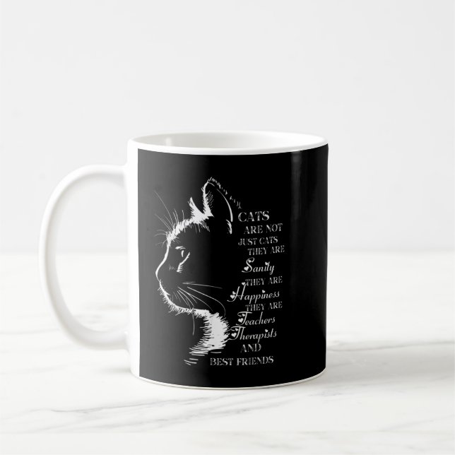 Katter är inte bara katter, de är sanna de har kaffemugg (Vänster)