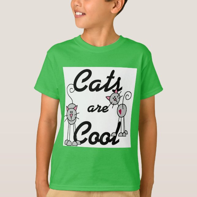 Katter är kalla Tshirts och gåvor (Framsida)