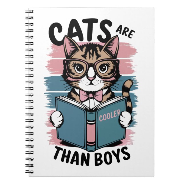 Katter är kallare än Boys Anteckningsbok (Framsidan)