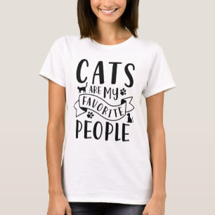 Katter är mina favoriter t shirt