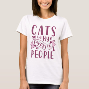 Katter är mina favoriter t shirt