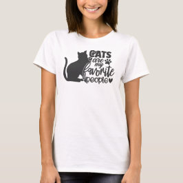 Katter är mina favoriter t shirt
