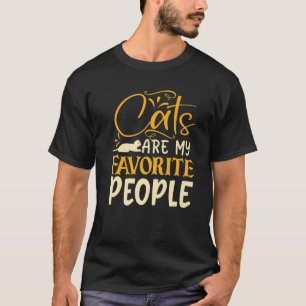 Katter är mina favoritfolk. KATLADYS ÖVERALLT T Shirt