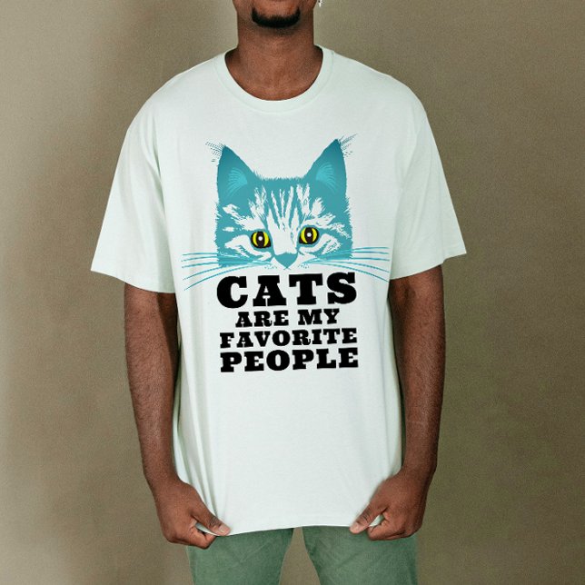 Katter är mina favoritkalla grumpy roliga sarkasti t shirt (Skapare uppladdad)