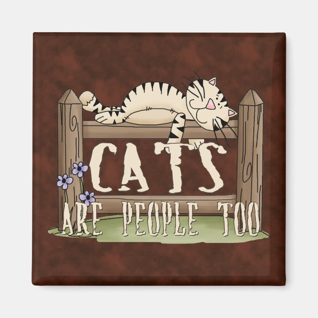 Katter är också människor magnet (Framsidan)