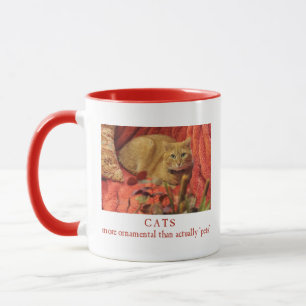 Katter är prydnadsdjur mugg