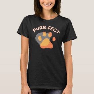 Katter är PURRFECTA - Dam-T-Shirt T Shirt