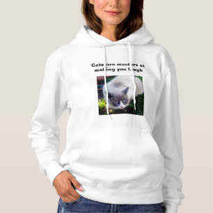 Katter är styr på danande som du skrattar t shirt