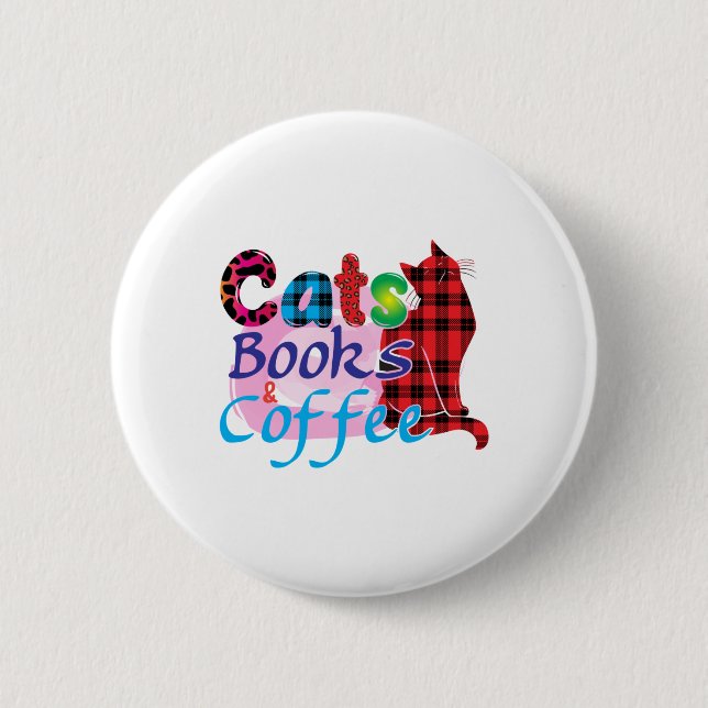 Katter av Bokar Cat Coffee_2 Knapp (Framsida)