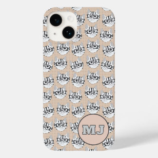 Katter av Cadstudios 2.0 - Beige iPhone/iPad-fodra
