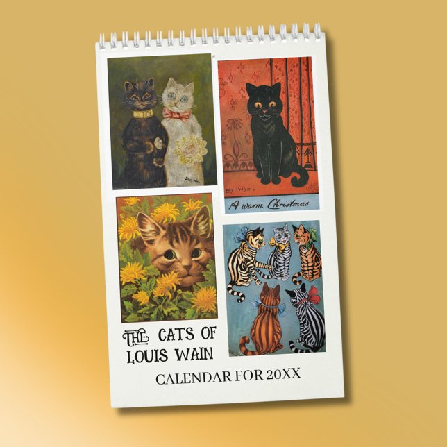 Katter av Louis Wain 2026 - en sida Kalender (Skapare uppladdad)