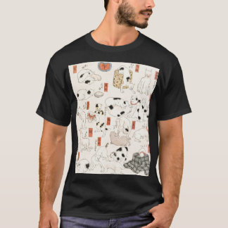 Katter av Utagawa Kuniyoshi T Shirt