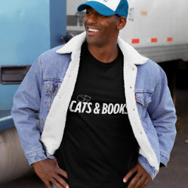 Katter & Böcker – Mysig Minimalistisk Design T Shirt