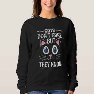 Katter bryr sig inte, men de vet att kattunge Humo T Shirt