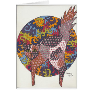 Katter - Califlower Hälsningskort