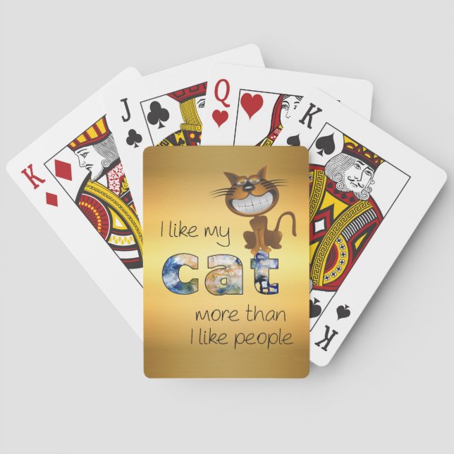 Katter Casinokort (Baksidan)