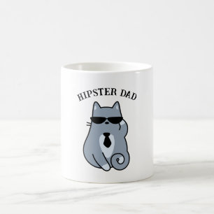 Katter - Cat Lover Cat Pappa Personlig Kaffemugg
