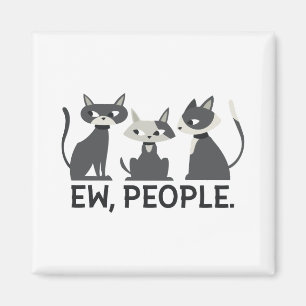 Katter,Ew,Personer Magnet