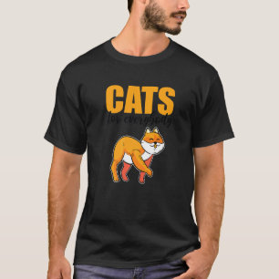 Katter För Alla Kattunge Hus Katt Katt T Shirt