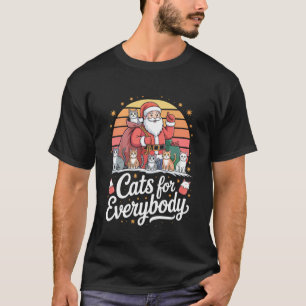 Katter för alla Santa julkatten T Shirt