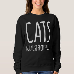 Katter för att folk suger t shirt