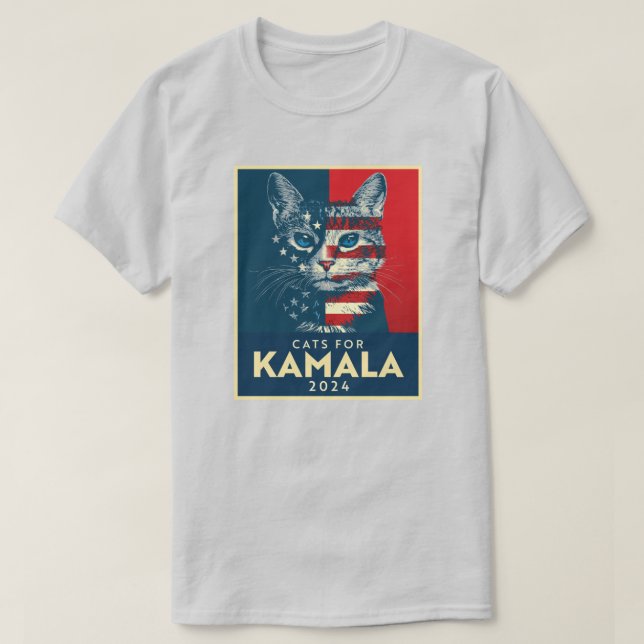 Katter för Kamala T Shirt (Design framsida)
