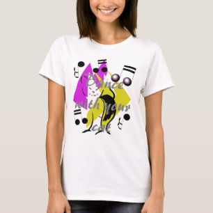 Katter för musik för danskattJazz som Artsy roliga T-shirt