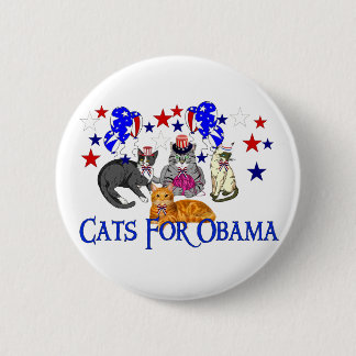KATTER FÖR OBAMA KNAPP