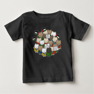 Katter för Palestina – Kawaii Katter för Rättvisa T Shirt