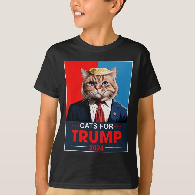Katter för trumma 2024-2024 t shirt (Framsida)