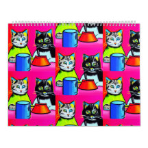 Katter Go Vild 2023 Calendar