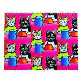 Katter Go Vild 2023 Calendar Kalender