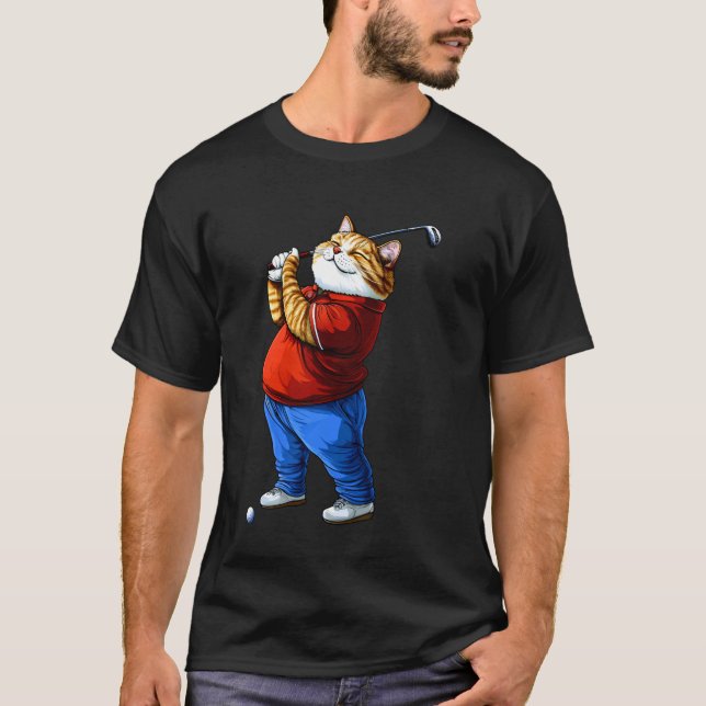 Katter Golf T Shirt (Framsida)