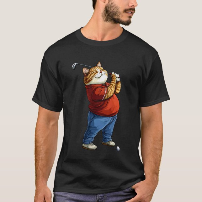 Katter Golf T Shirt (Framsida)