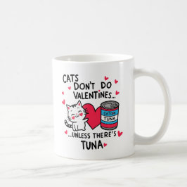 Katter gör inga Valentineser Kaffemugg