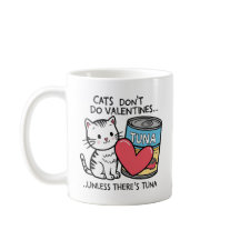 Katter gör inga Valentineser... Kitten Kärlek Tuna