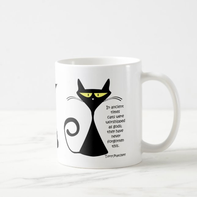 Katter har blivit värre - Lovers-gåva från lomt. Kaffemugg (Höger)