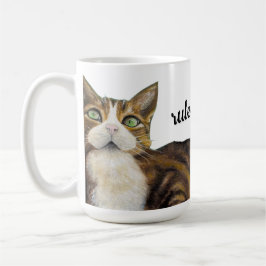 Katter härskar över världen-mugg kaffemugg