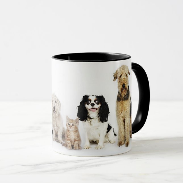 Katter & hundar mugg (Framsida höger)