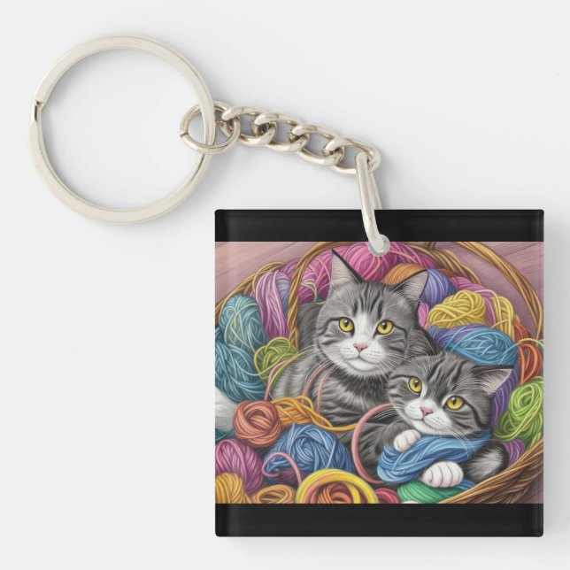 Katter i Basket (Framsidan)