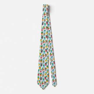 Katter i blomkrukor slips
