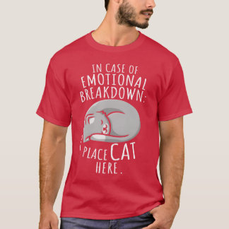 Katter i Fodral i Ställe-katter med ätlig uppdelni T Shirt